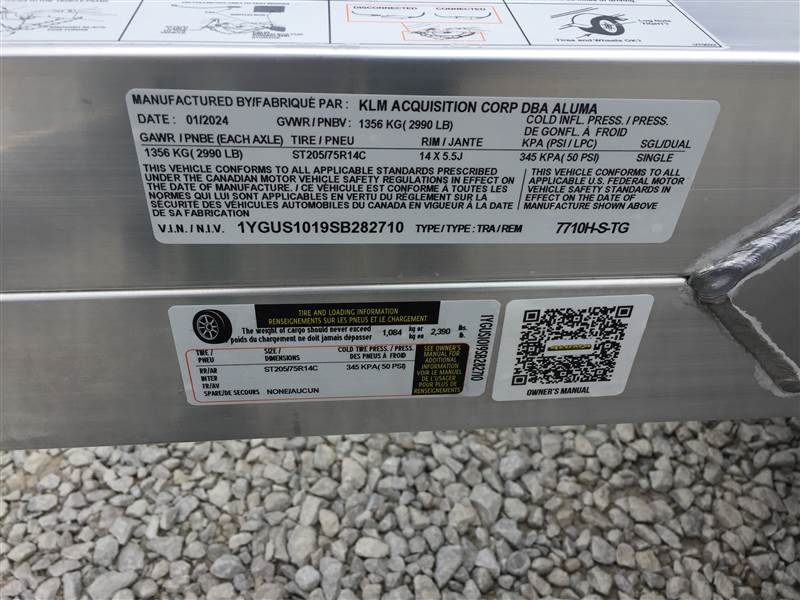 Aluma7710H-SL-TG Utility SA BP7