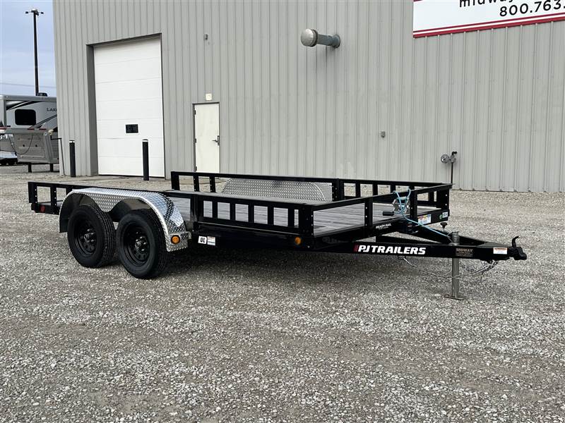 PJ83 X 14' Tandem Axle Channel Utility- UL2