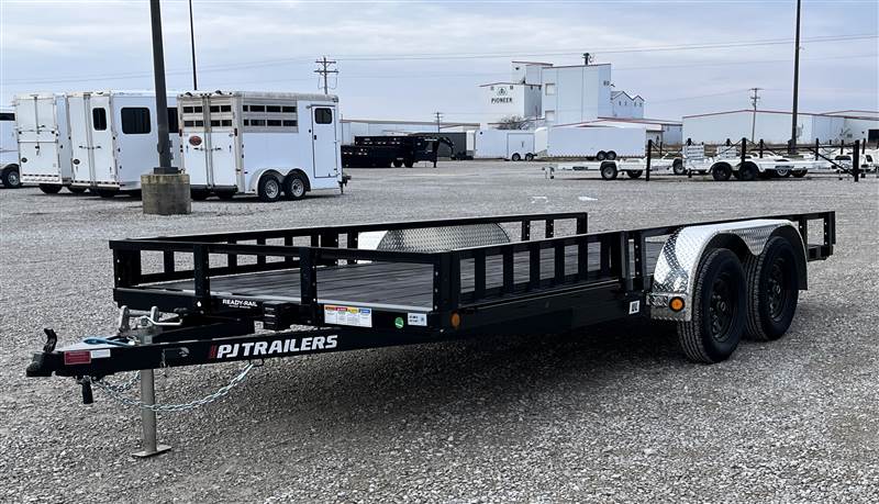 PJ83 X 16' Tandem Axle Channel Utility- UL4