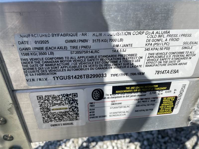 Aluma7814 ESA- Tandem Axel Trailer6