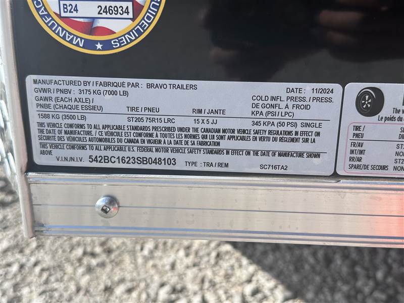 BravoScout 7 X 16' w/ Rear Ramp9