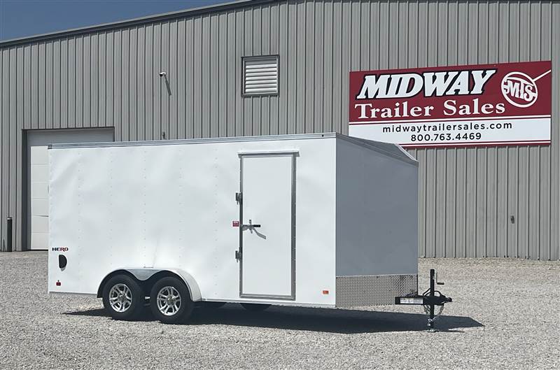 BravoHero 7 x 16' w/ Rear Ramp2