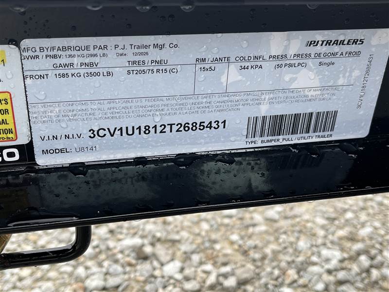 PJ83 X 14' UTILITY SA BP7