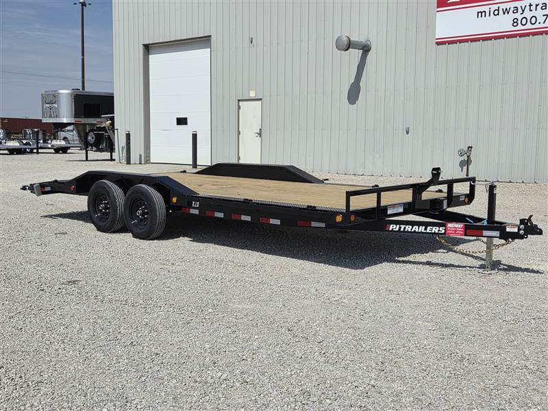 PJ102 x 20' (18+2) Medium Duty Car Hauler2
