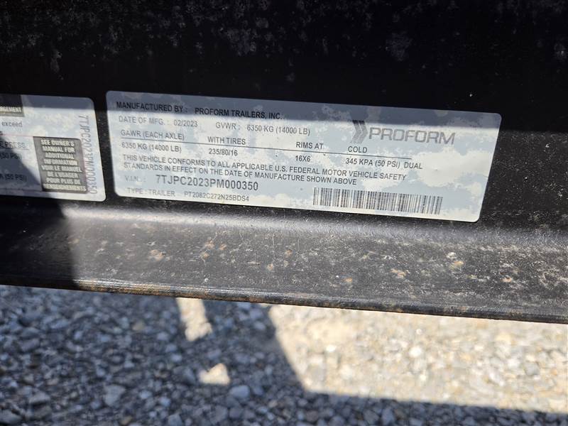 ProForm82 x 20' (18+2) Car Hauler BP7
