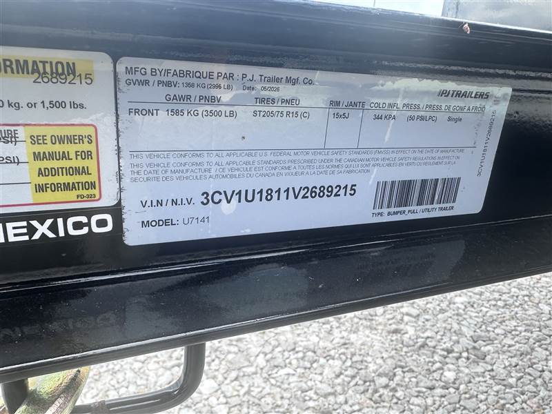 PJ77 x 14' SA Utility BP10