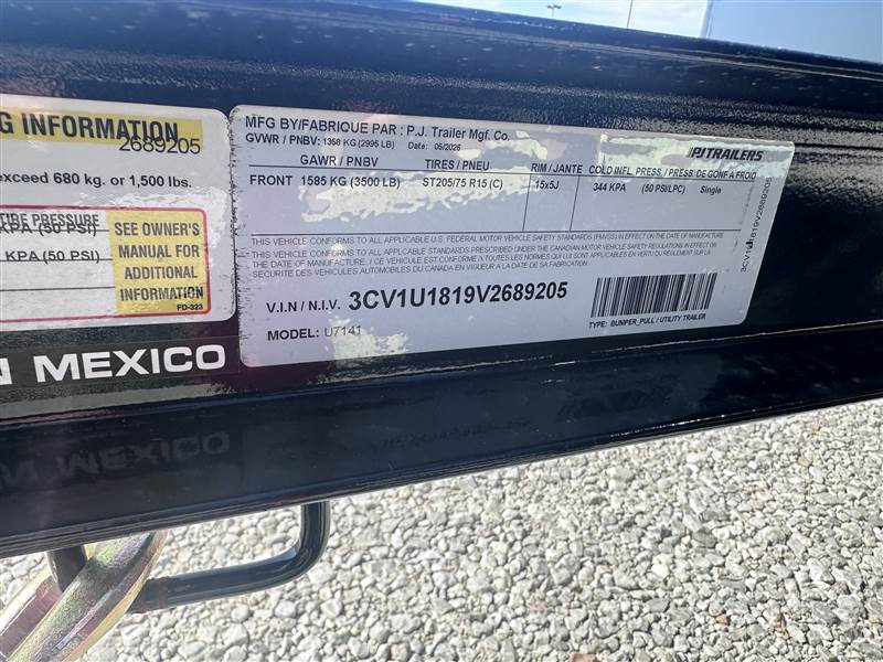 PJ77 x 14' SA Utility BP10