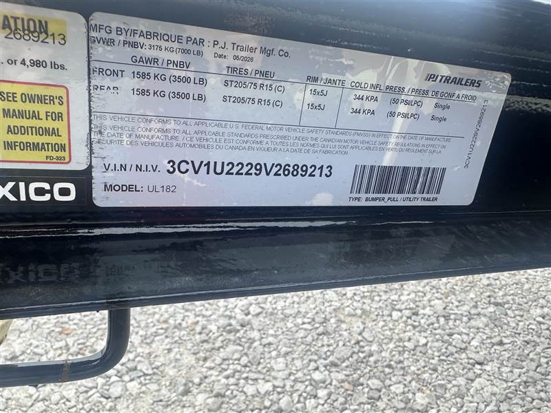PJ83 x 18' (16+2) TA Utility BP10