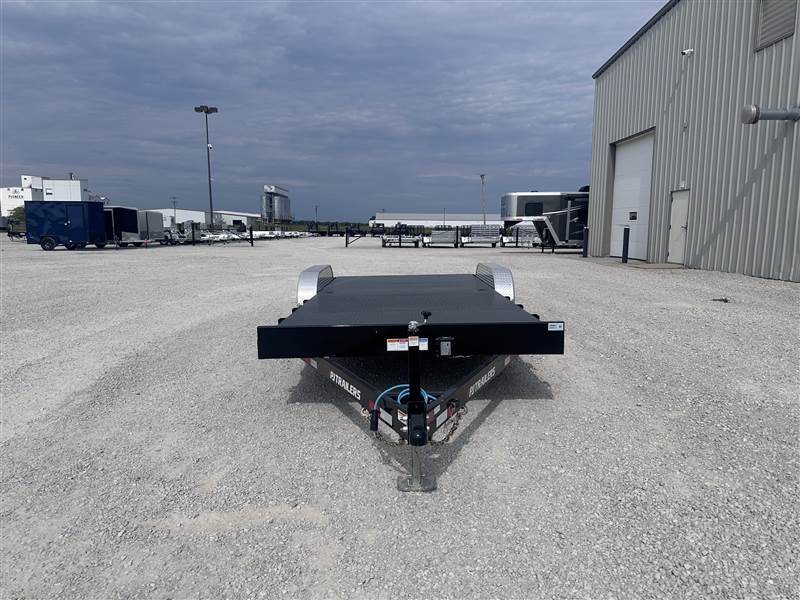 PJ83 x 20' (16+4) TA Steel Deck Car Hauler3