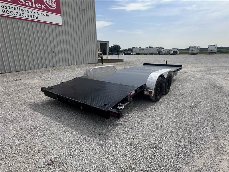 PJ83 x 20' (16+4) TA Steel Deck Car Hauler8