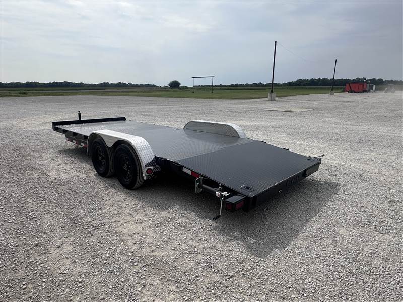 PJ83 x 20' (16+4) TA Steel Deck Car Hauler6