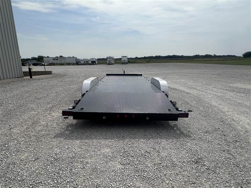 PJ83 x 20' (16+4) TA Steel Deck Car Hauler7