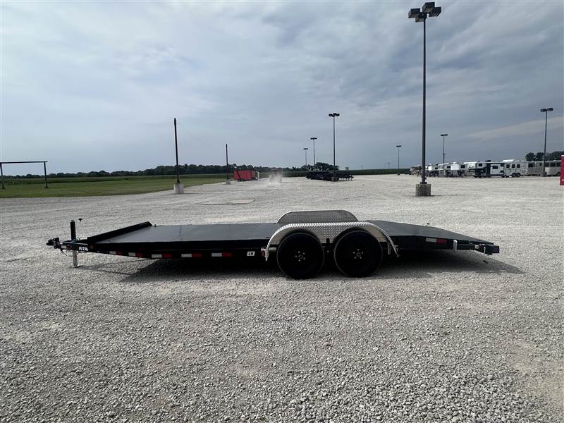 PJ83 x 20' (16+4) TA Steel Deck Car Hauler5