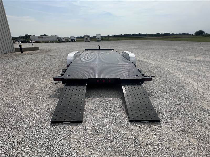PJ83 x 20' (16+4) TA Steel Deck Car Hauler9
