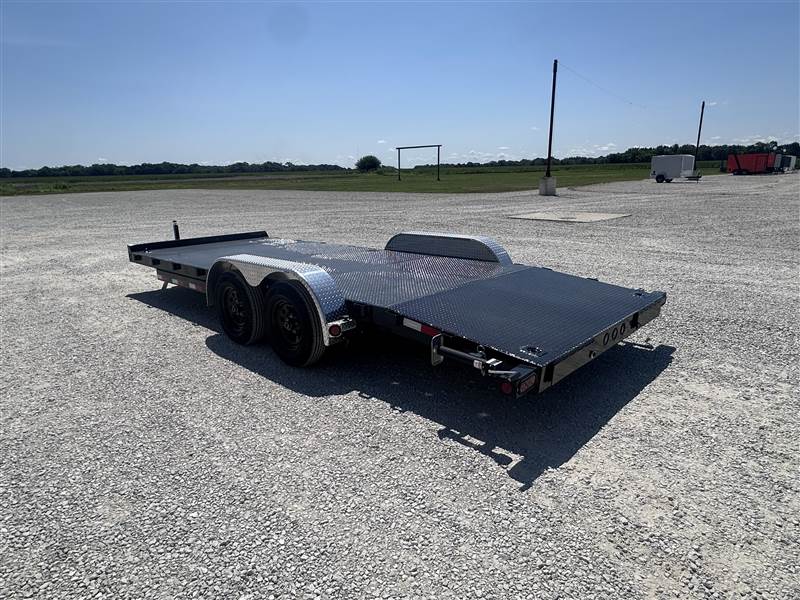 PJ83 x 20' (16+4) TA Steel Deck Car Hauler6