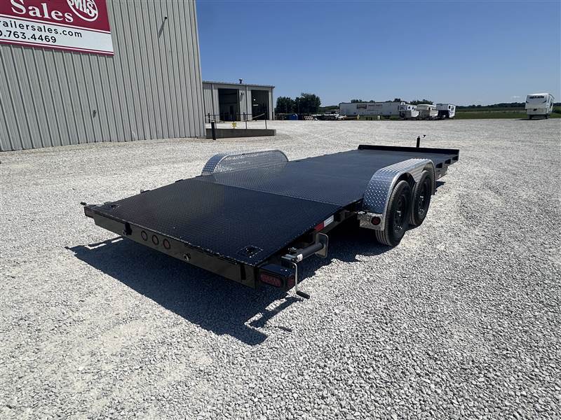 PJ83 x 20' (16+4) TA Steel Deck Car Hauler8