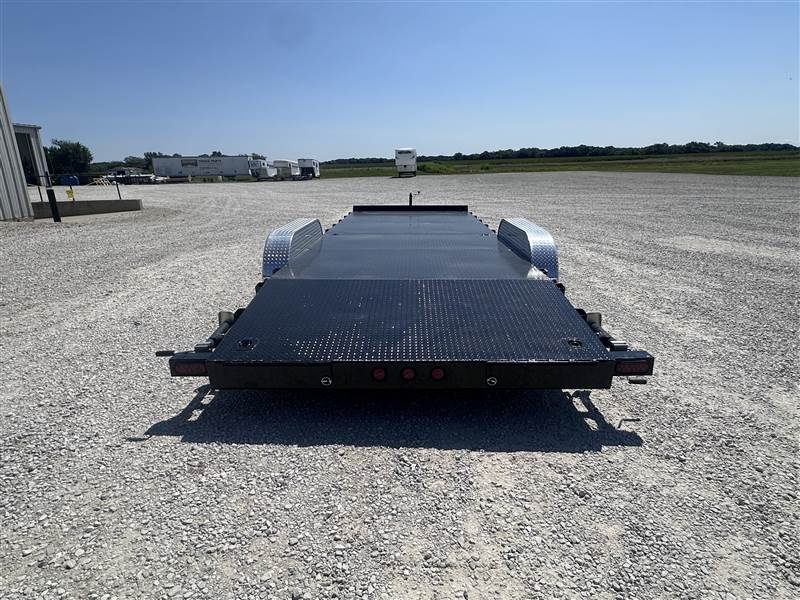 PJ83X22 (18+4) TA Steel Deck Car Hauler7