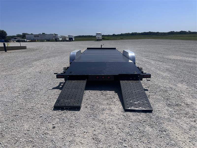 PJ83X22 (18+4) TA Steel Deck Car Hauler9