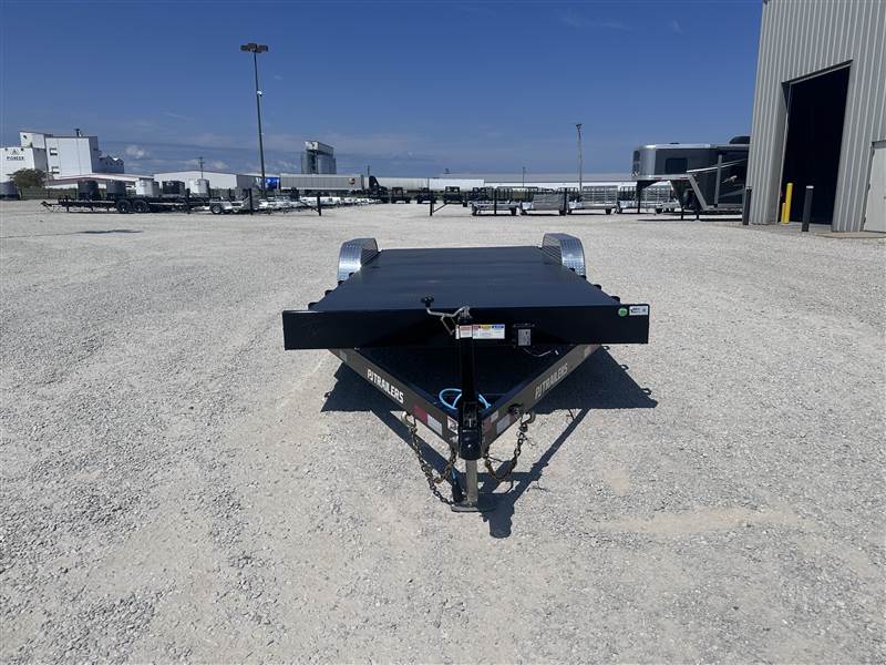 PJ83X22 (18+4) TA Steel Deck Car Hauler3