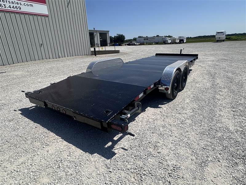 PJ83X22 (18+4) TA Steel Deck Car Hauler8