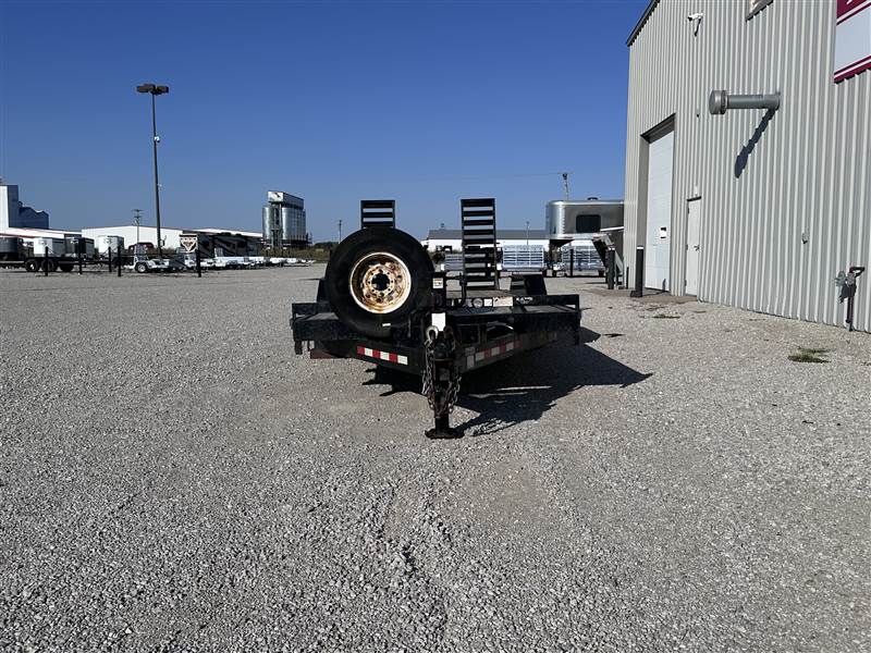2015 7×22 Equipment Flatbed Trailer photo 3