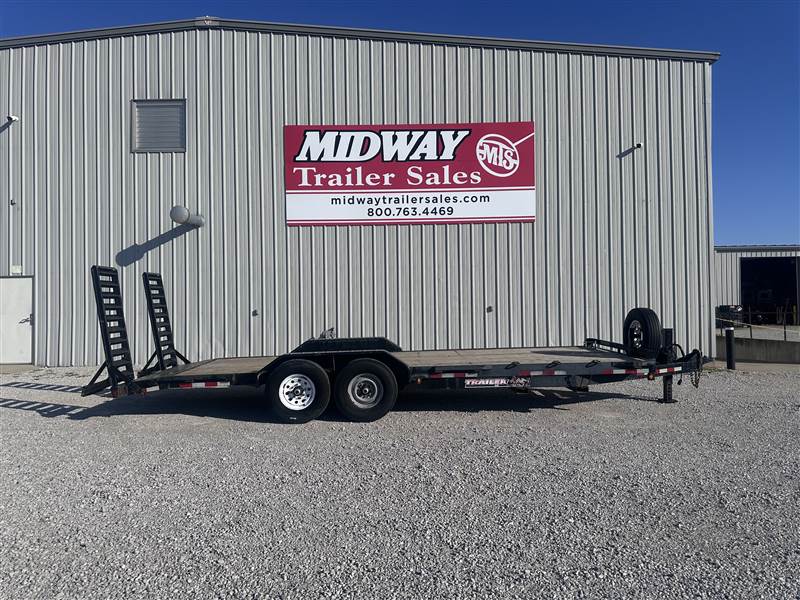 2015 7×22 Equipment Flatbed Trailer