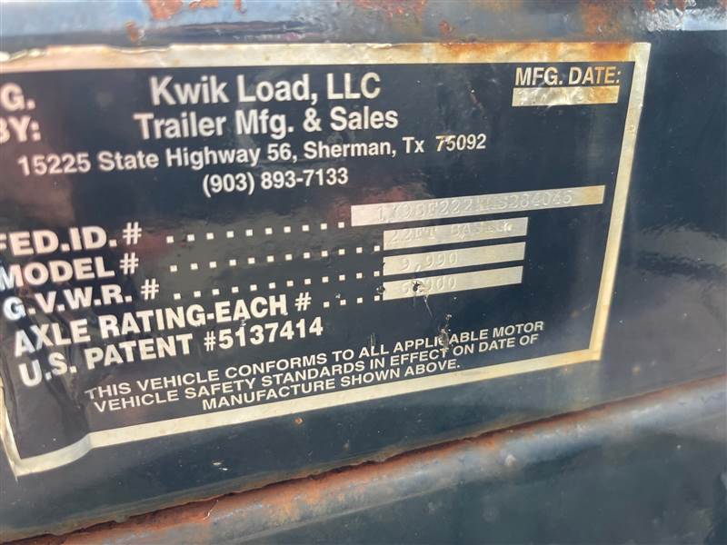 2021 Kwik Load