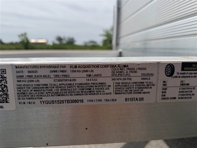 2026 Aluma 8115- photo 5