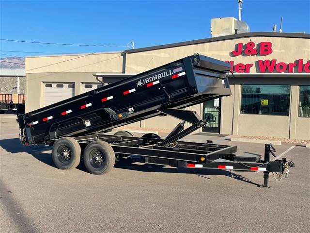 2021 Iron Bull DTB 83x16-14K Dump Trailer W/7ga Floor