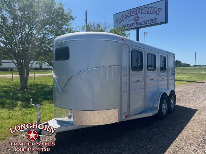 2024 Calico 3 horse bumper pull with drop windows