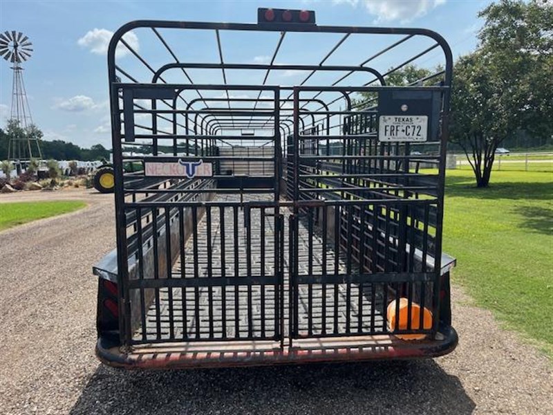 2014 Neckover 36ft bar top livestock trailer