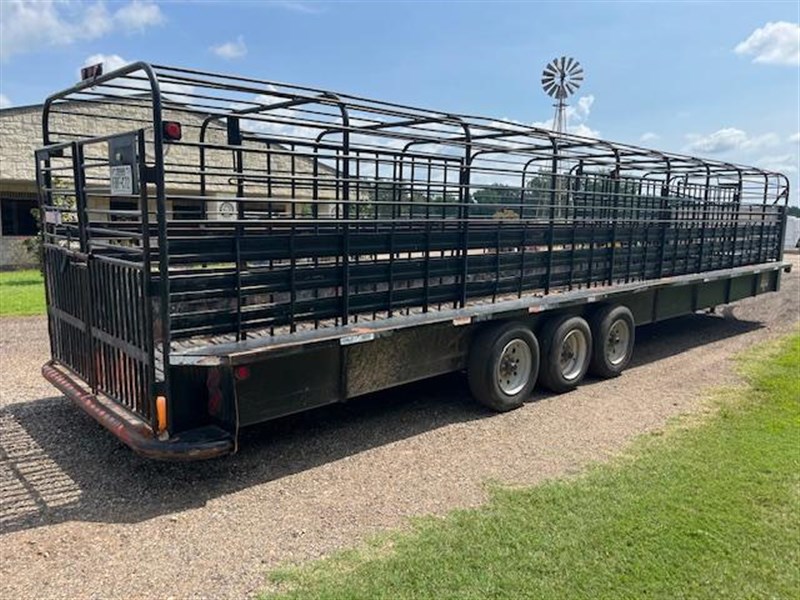 2014 Neckover 36ft bar top livestock trailer