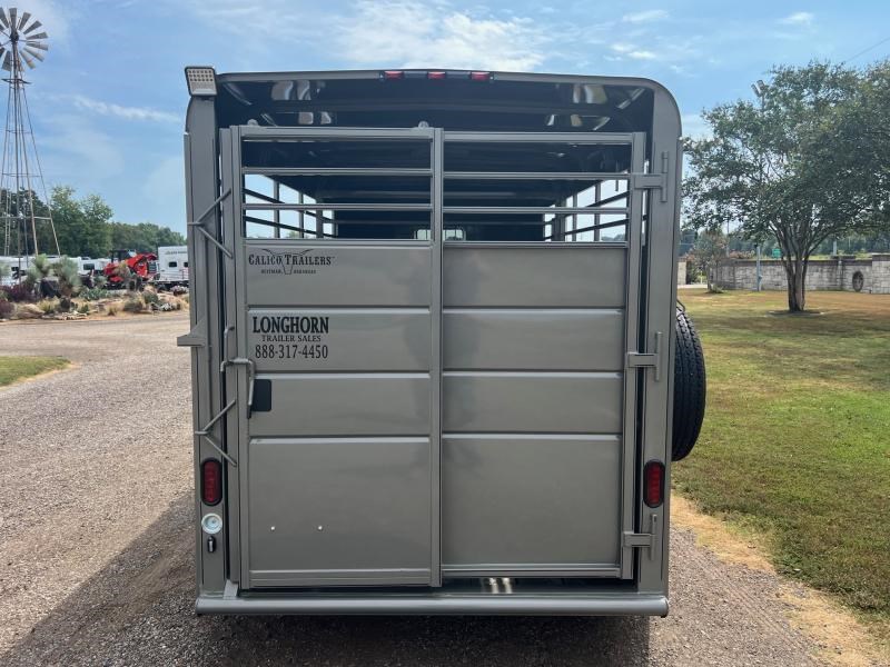 2025 Calico 2025 calico 16' bumper pull stock trailer