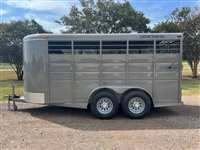 2025 Calico 2025 calico 16' bumper pull stock trailer