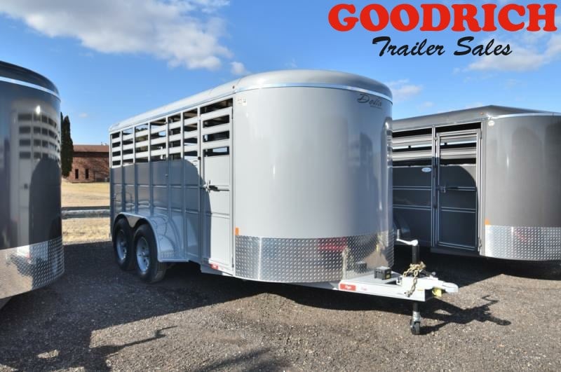 2024 Delta 500 es 6'8"x16' livestock trailer