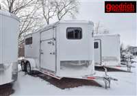 2026 2 horse Adam JULITE WARMBLOOD 2 HORSE STRAIGHT LOAD ALUMINUM HO