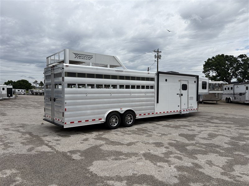 2023 Twister Trailer stock back living quarters