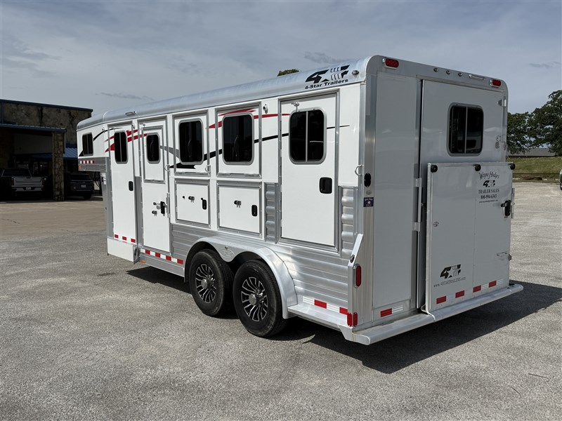 2024 4-star 3 horse super tack deluxe