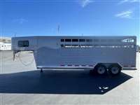 2024 Trails West hotshot 21' stock combo straight tack gn