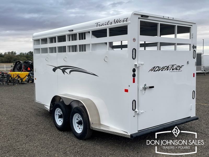 2025 Trails West adventure ii 3-horse bp trailer