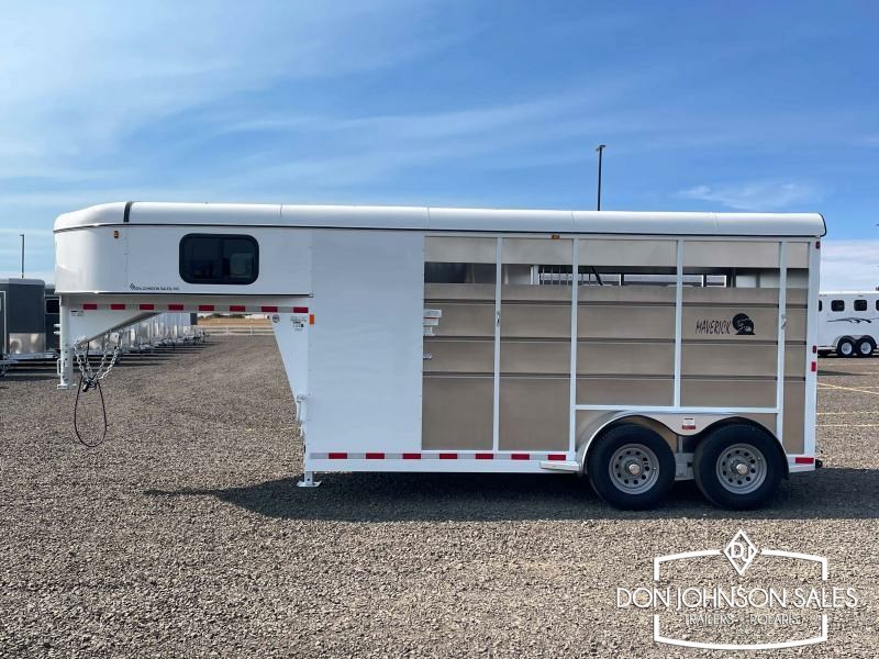 2025 C & B maverick 2 horse gn horse trailer