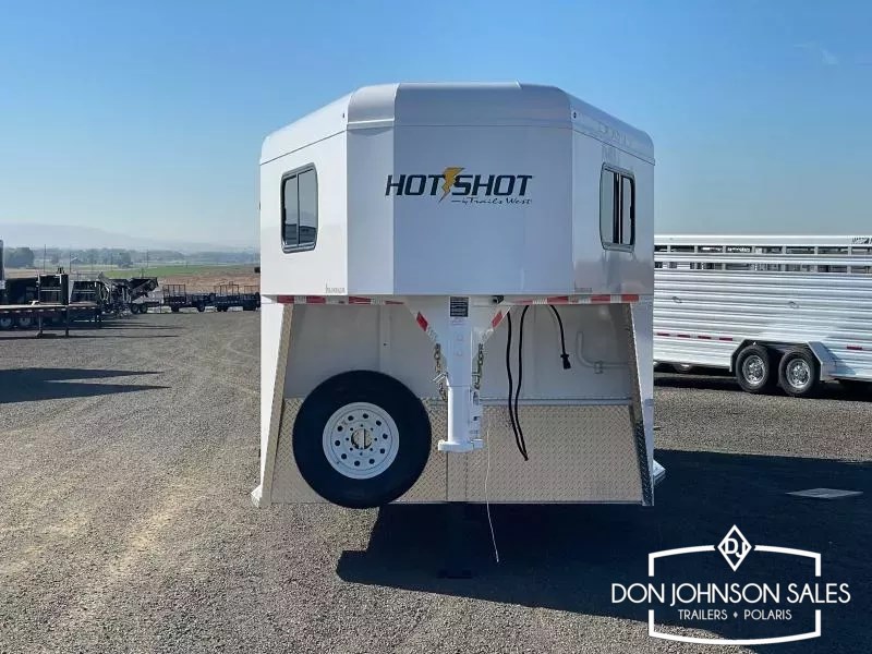 2026 Trails West hotshot gn 7' 6" x 25' w/straight tack pkg