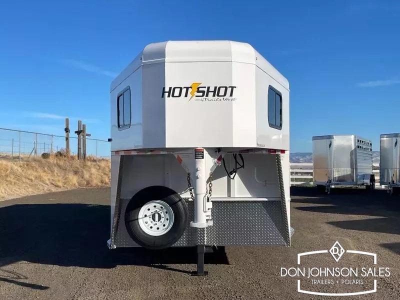 2026 Trails West hotshot 25' stock combo gn w/straight tack pkg