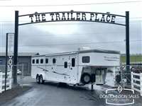 2014 4 horse Trails West Sierra 4H 12x12 LQ GN