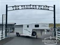 2026  horse Trails West Santa Fe 17' 2x7 Slant Tack Gooseneck