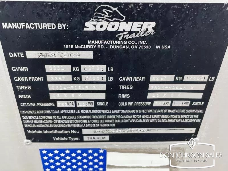 2004 Sooner 4h lq sidetack gn
