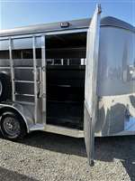 2023 Maverick 14' all aluminum stock bumper pull trailer