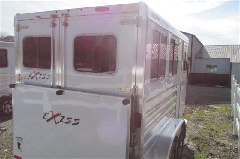 2024 Exiss 2 horse xt with rear ramp
