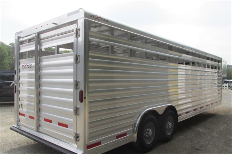 2025 Exiss 8x26 stock -- 2 gates w/sliders, roof vents