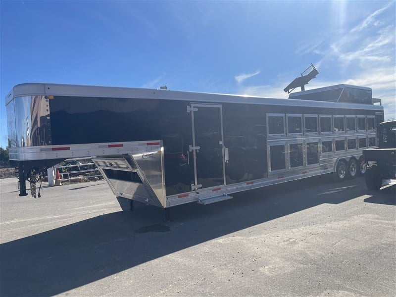 2024 Winchester Star 8-horse polo trailer with extra large tack